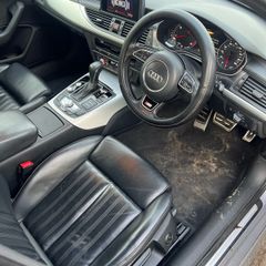 S line leather interior black for audi a6 c7 2011-2017