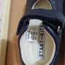 Start Rite Navy leather Babys first shoes. Image 5