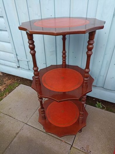 Vintage 3 tier occasional table