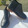 New Tags Fab Black Chelsea Zip Ankle Boots Girl/Boy Image 2