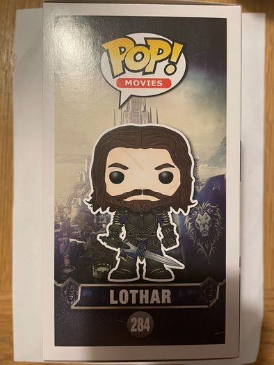 Vaulted Funko Pop | Warcraft | Lothar #284 | Mint Condition