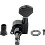 Wilkinson Machine Heads E-Z Loking tuners 6 In line black Image 3