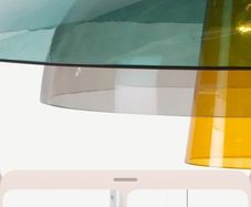 Large Ceiling glass pendant light. Made.com . BNIB. Retail gbp139