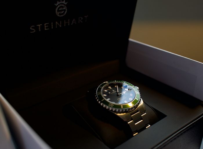 Steinhart Ocean 39 GREEN Diver Watch