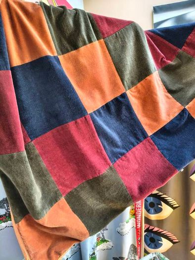 Vintage Velvet Throw