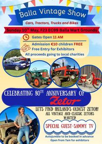 Balla Classic and Vintage Show, Co Mayo