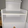 Wooden 1-Drawer Bedside Table Image 4
