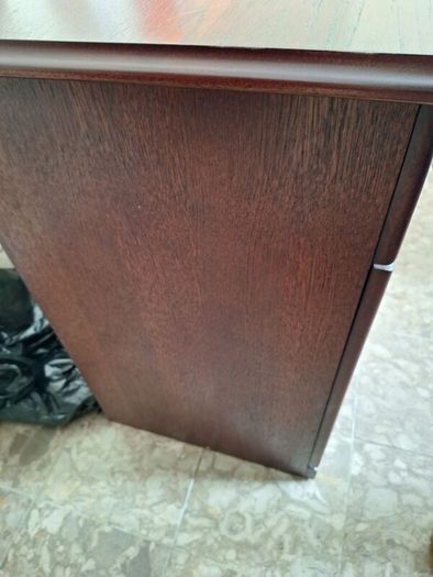 Wooden unit damage to one knob