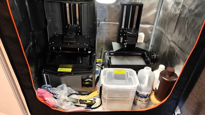Elegoo Saturn 4 Ultra + 3 Ultra + Cure&Wash 3 Station + 12L resine + Enclosure