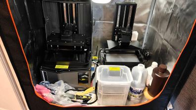 Elegoo Saturn 4 Ultra + 3 Ultra + Cure&Wash 3 Station + 12L resine + Enclosure