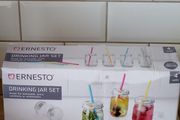 New Drinking Jar Set, 4 Sets