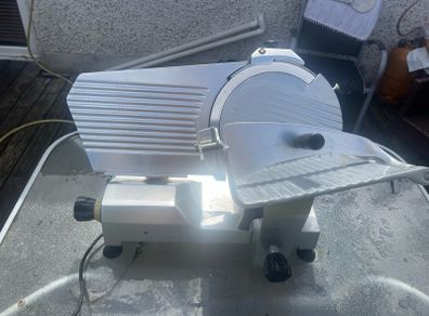 Butchers meat slicer
