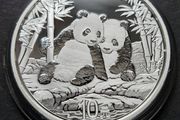 30 Gram Silver  Panda  2026  Yuan 10 Bu Coin