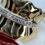 Silver Harry Ivens | Genuine White Zircon Eternity Band Image 8