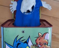 Vintage Tom & Jerry Music Box 1960s