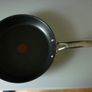 JAMIE OLIVER FRYING PAN BY TEFAL. Large Deep Frying or Omelette Pan.  Professional Series. WITH Jamie Oliver 4 piece steak cutlery set. Very Good Condition. Image 8