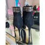 Carvela black studded boots Image 2