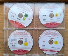 PS3 Promo Discs x 5