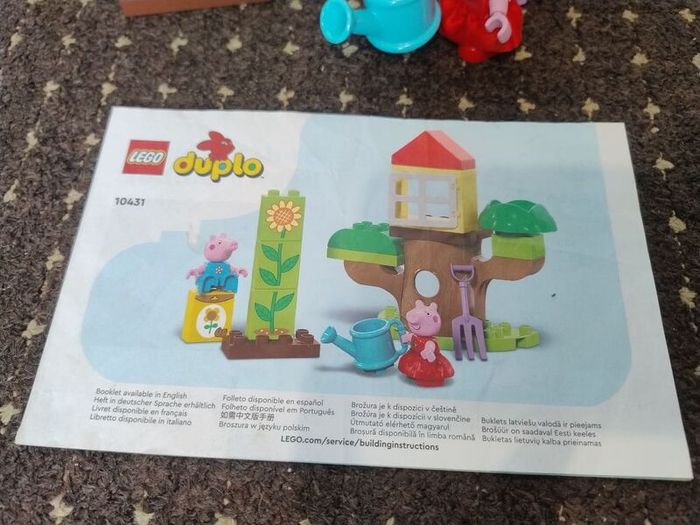 Lego Duplo Peppa Pig Garden and Tree House 10431