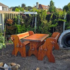Unique garden bench