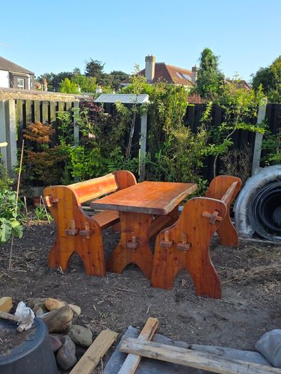Unique garden bench