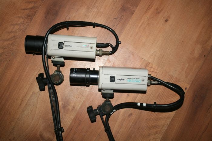 Sanyo Color CCD Cameras