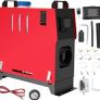 12V 8KW All in One Air Diesel Heater Parking Heater Diesel Night Heater with Silencer LCD Image 2