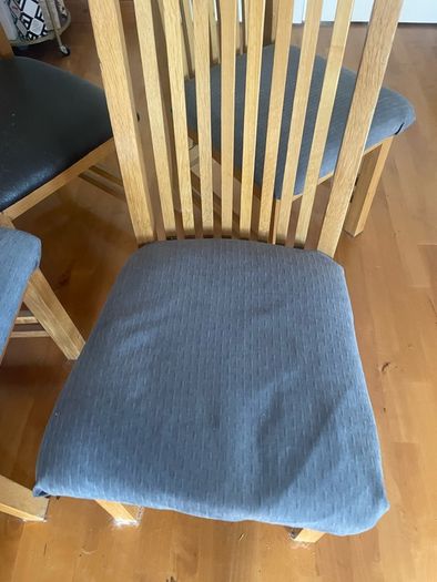 ALL 4 Oak Kitchen Chairs