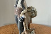 Lladro Man with Donkey