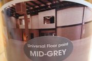 Unopened Douglas 5 Litre Mid Grey Universal Floor Paint