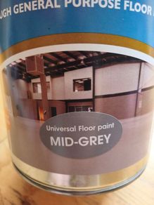 Unopened Douglas 5 Litre Mid Grey Universal Floor Paint