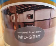 Unopened Douglas 5 Litre Mid Grey Universal Floor Paint