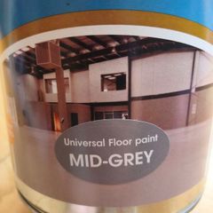 Unopened Douglas 5 Litre Mid Grey Universal Floor Paint