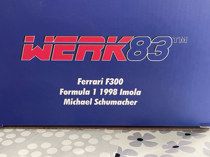 FERRARI F300 Tower wings 1998 micheal Schumacher