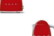 brand new Smeg 50's Retro Kettle &amp; 2 Slice Toaster Set