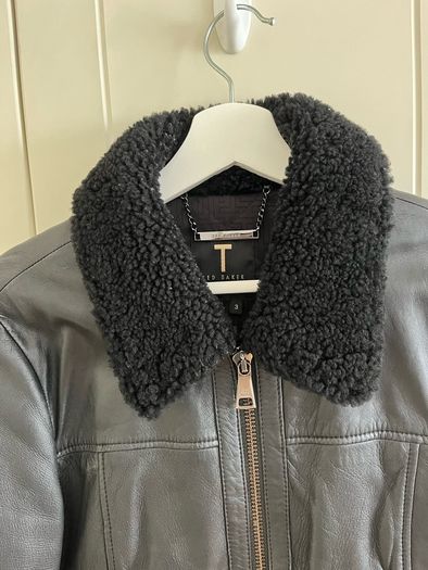 Black Ted Baker leather jacket