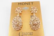 Monet clip on earrings