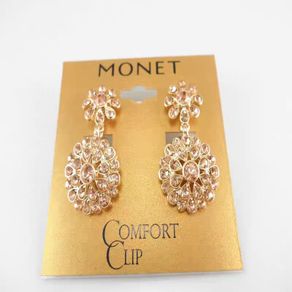 Monet clip on earrings