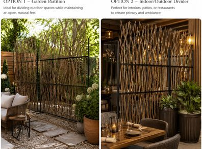 Screen Dividers for Inside or Out