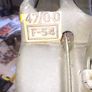 Old Green Military Steel Jerry Can with Crows Foot Stamp, Image 2
