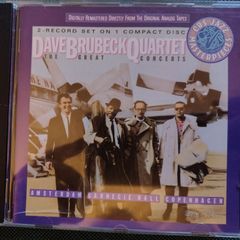 The Dave Brubeck Quartet - The Great Concerts CD (1988) CBS Jazz Masterpieces Series Bop Jazz EX+