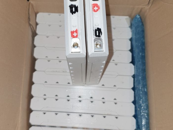 nese module for build 18650 battery pack 12s8p no welding need  screw  connectors  bus bars
