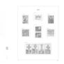 2010 Ireland Davo Supplement Stamp Pages. Includes Pages 157, 158, 159, 160, 161a (Christmas Booklet) and B51, B52 (Miniature) Sheets Pages include illustrations of stamps and mounts. 8 Pages Image 3