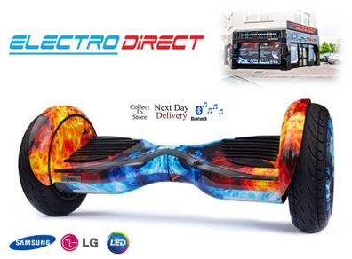 10.5 inch Hoverboard Monster All Terrain Bluetooth - icy Flame for Sale