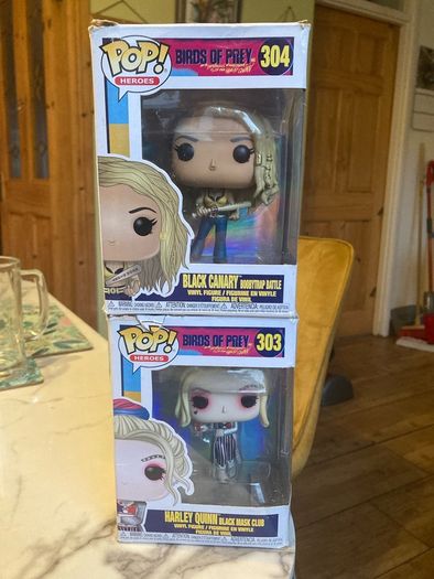 Harley Quinn Birds of Prey Funko Pops Bundle