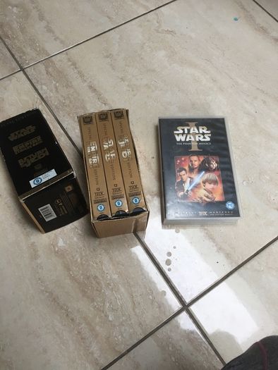 Star Wars Trilogy Special Edition Box Set and Phantom Menace
