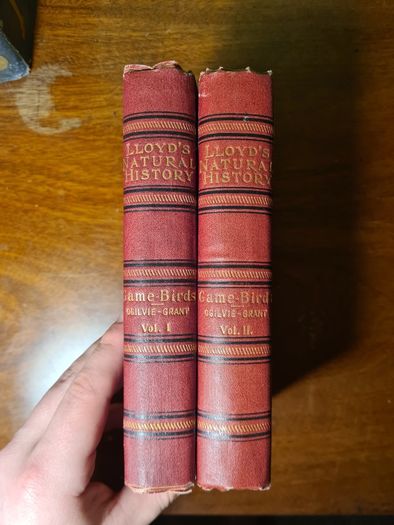 Scarce Lloyd's Natural History - 1896/7, 2 Vol. Set. Free Postage.