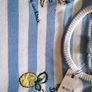 OUI striped white blue jumper UK 10 Image 6