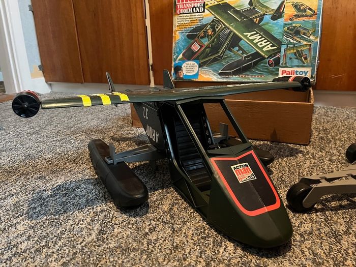 Vintage Action Man Pursuit Craft Palitoy 1983