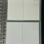 2 X LIndner 13-ring Black padded ring binder made of high quality leatherette material with 15 pages suitable for postcards/ notes/ stock card. Album size 200 x 235 mm. Image 5
